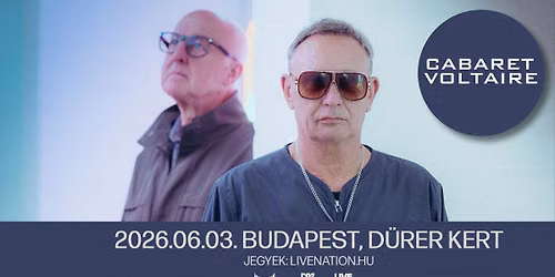 Cabaret Voltaire, warm up: Man + Machine | Budapest 2026