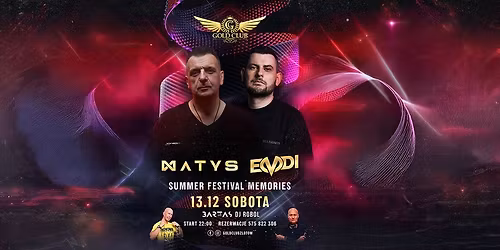13.12 \/\/\/ MATYS - EMDI \/\/\/ FESTIVAL MEMORIES