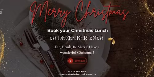 Celebrate Christmas at Safari Hotel & Convention Centre!