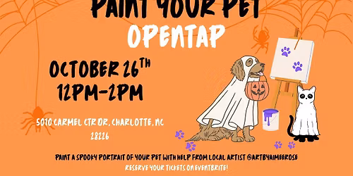 Paint Your Pet: Halloween Edition at OpenTap
