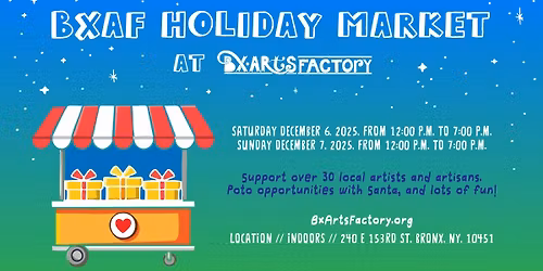 BxAF Holiday Artist Market