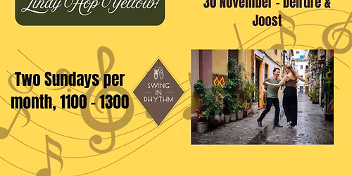 Lindy Hop Yellow with Deirdre & Joost