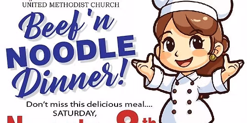 ST. PAUL\u2019S BEEF AND NOODLE DINNER