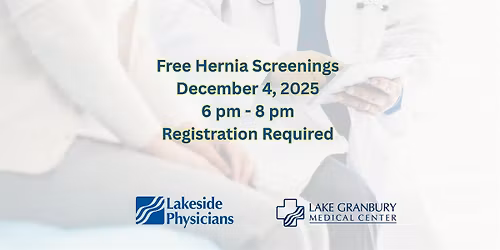 Free Hernia Screenings