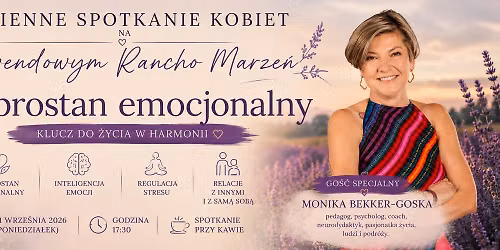 Jesienne spotkanie kobiet - Dobrostan emocjonalny klucz do \u017cycia w harmonii. 