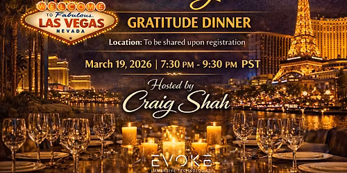 Gratitude Dinner | Founders, Leaders & Investors