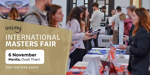 Unimy Grad Fair in Manila on November 6