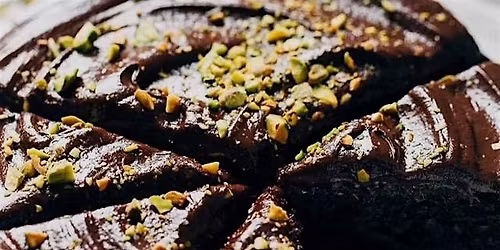 Desserts for a Saturday!  Chocolate Olive Oil Cake & Lemon Ricotta Fritters