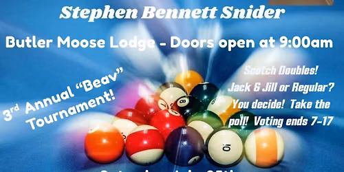 3rd Annual "Beav" Scotch Doubles Tourney
