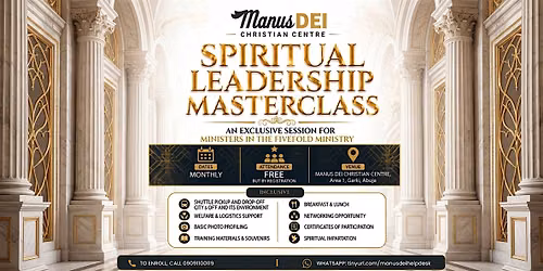SPIRITUAL LEADERSHIP MASTERCLASS