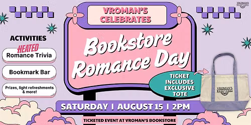 Celebrate Bookstore Romance Day with Vroman\u2019s!