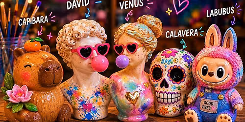 Capibaras y m\u00e1s- Pintura sobre ceramica y cookies