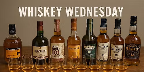 Whiskey Wednesday at Pomeroy (4th Wednesday)