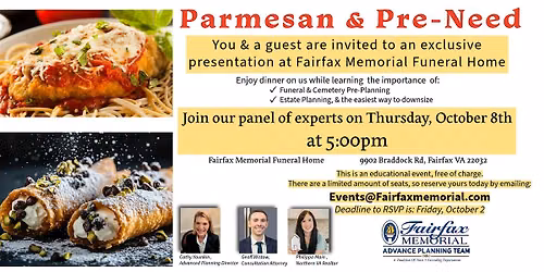 Parmesan and PreNeed
