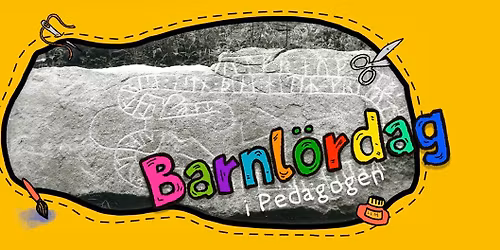 Barnl\u00f6rdag i Pedagogen - runstenar i lera