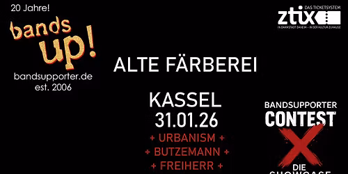 Bandsupporter CONTEST 2026 - Kassel