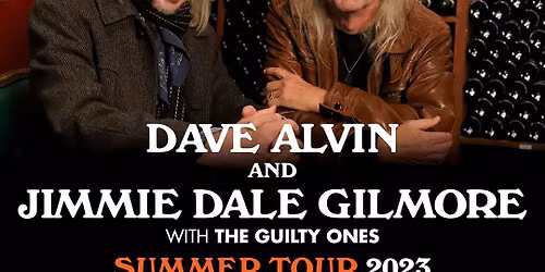 Dave Alvin and Jimmie Dale Gilmore at Lobero Theatre