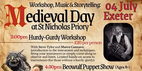 Medieval Day: Workshop, Music & Storytelling