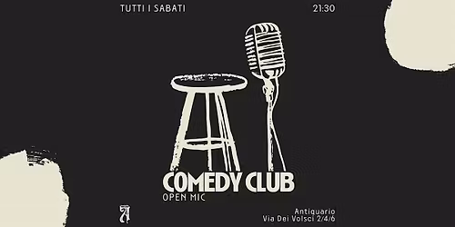 STAND-UP COMEDY CLUB ANTIQUARIO 08\/11