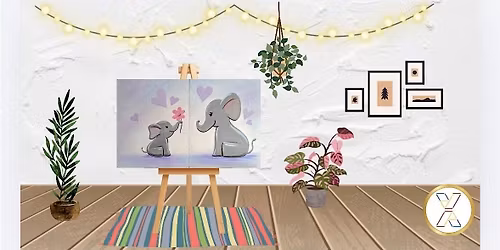 Mommy and me Paint Night