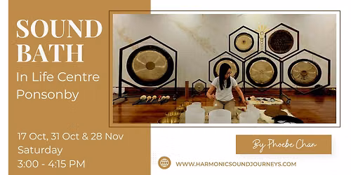 Gong\/Sound bath | Ponsonby | Phoebe Chan |