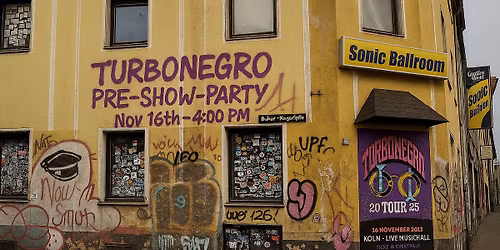 TURBONEGRO PRE-SHOW-PARTY