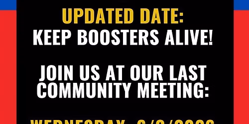 Last Booster Club Meeting