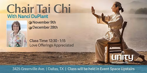 Chair Tai Chi - Meditation in Motion with Nanci DuPlant