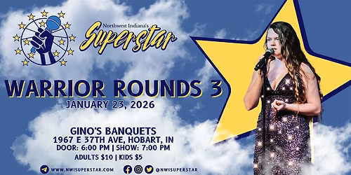Northwest Indiana's Superstar Warrior Rounds 3
