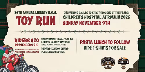 Liberty HOG Toy Run