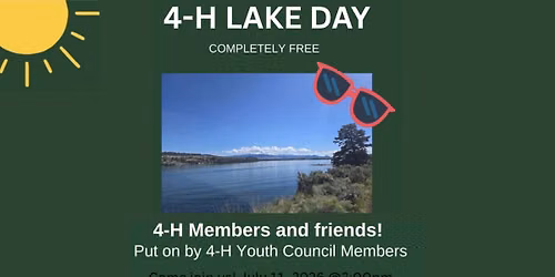 4-H Lake Day!