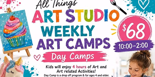 Friday Weekly Art Day Camp