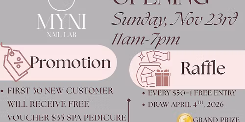 GRAND OPENING\ud83c\udf89