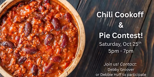 Chili Cookoff and Pie Making Contest