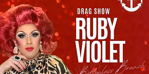 Ruby Violet Drag Show Bottomless Brunch at The Wharf Pub