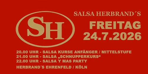 Salsa Herbrand\u00b4s - Freitag 24.7.2026 :-)