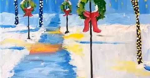 Fort Myers Art Party \u2013 Holiday Lights Downtown