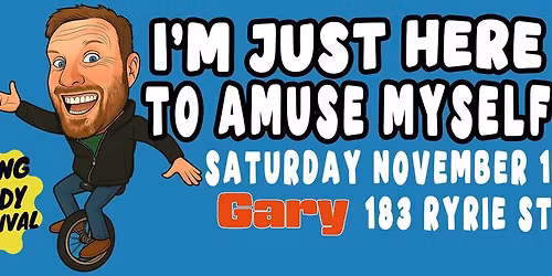 Aidan Nicolson  - I'm Just Here to Amuse Myself