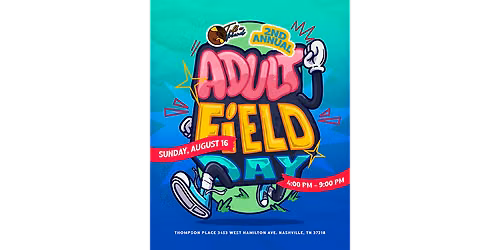 Tell a Friend Adult Field Day 2026