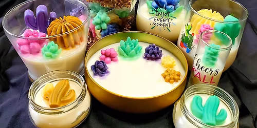 Custom Candle Making Class + Light Bites & Drinks!