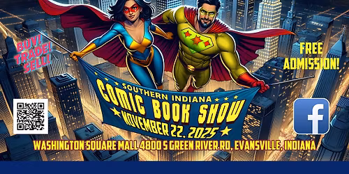 Southern Indiana Comic Book Show 11\/22\/25