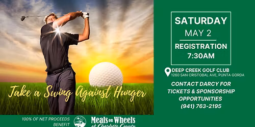 "Take a Swing Against Hunger" Golf Tournament