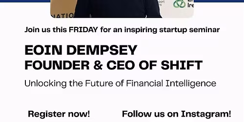 DBS Business Society hosts: Eoin Dempsey