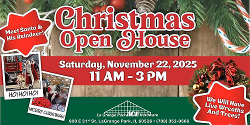 La Grange Park Ace-Christmas Open House!