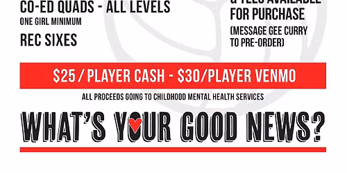 Good News Friday Vball Tournament!