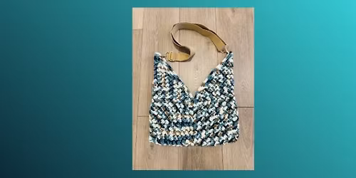 Crochet Granny Square Crossbody\/Tote Bag*Mar 8 & Mar 15