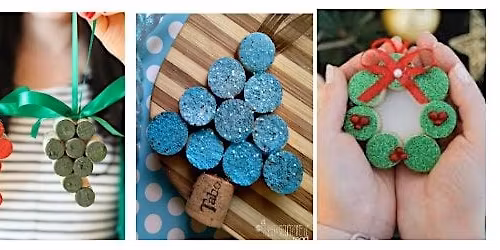 Wine Cork Crafts: Ornaments!