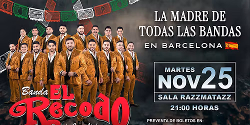 La Banda el Recodo en Barcelona
