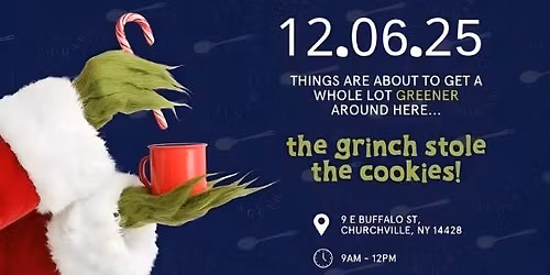 Cookies with The Grinch!