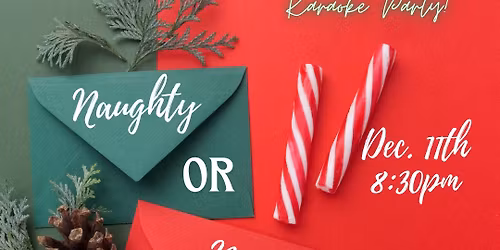 Naughty or Nice Sweater Party: Karaoke Style